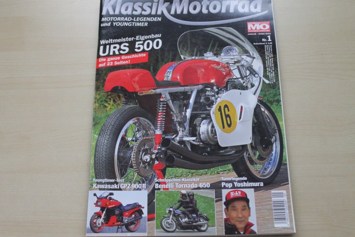 Deckblatt MO Klassik Motorrad (01/2003)